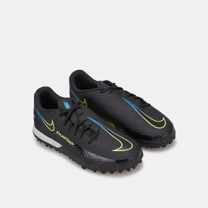Nike Kids' Jr. Phantom GT Academy Turf Ground Football Shoe Black Nike Kids' Jr. Phantom GT Academy Turf Ground Football Shoe Black image number 1