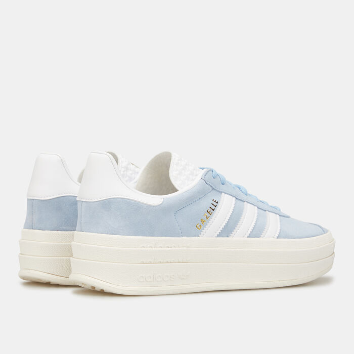 adidas Originals Women's Gazelle Bold Shoes Blue adidas Originals Women's Gazelle Bold Shoes Blue image number 2