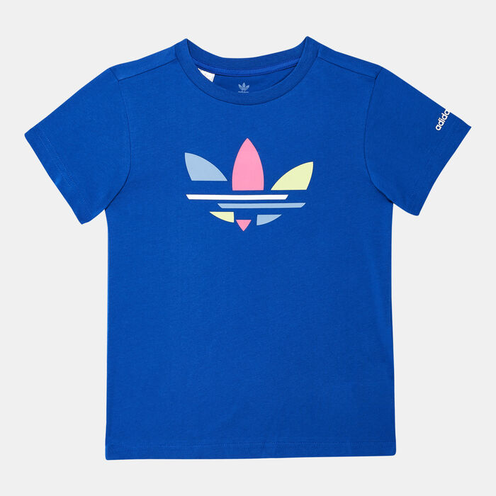 adidas Originals Kids' Adicolor T-Shirt Blue adidas Originals Kids' Adicolor T-Shirt Blue image number 0