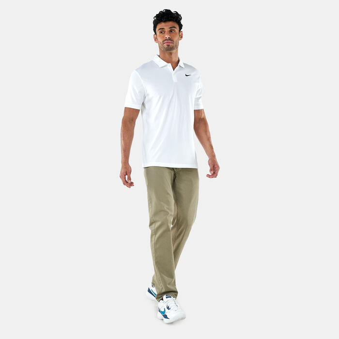 Nike Men's Court Dri-FIT Tennis Polo Shirt White Nike Men's Court Dri-FIT Tennis Polo Shirt White image number 2
