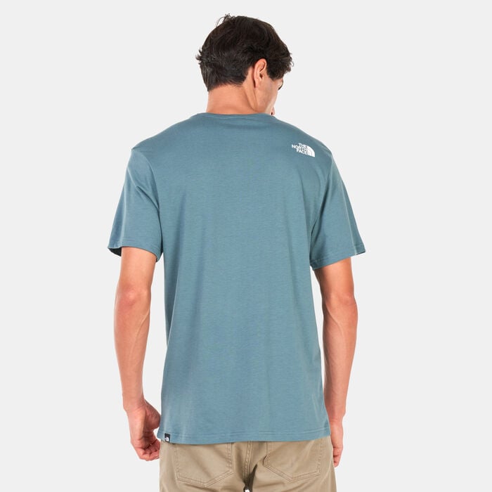 The North Face Men's Standard T-Shirt Blue image number 1