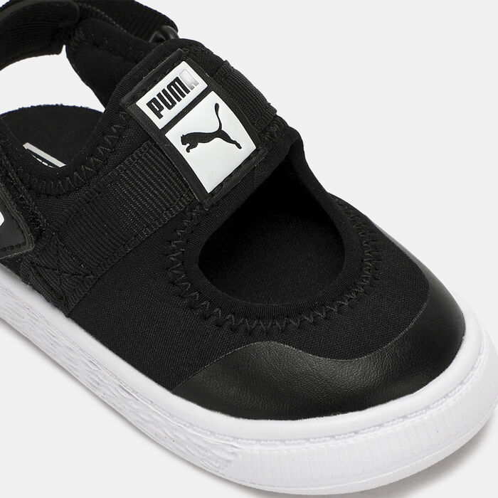 PUMA Kids' Light Flex Summer Basketball Shoe Black image number 4