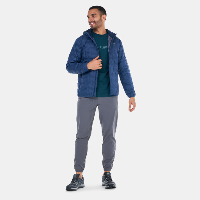 Columbia Men's Delta Ridge™ Down Hooded Jacket Blue Columbia Men's Delta Ridge™ Down Hooded Jacket Blue image number 5