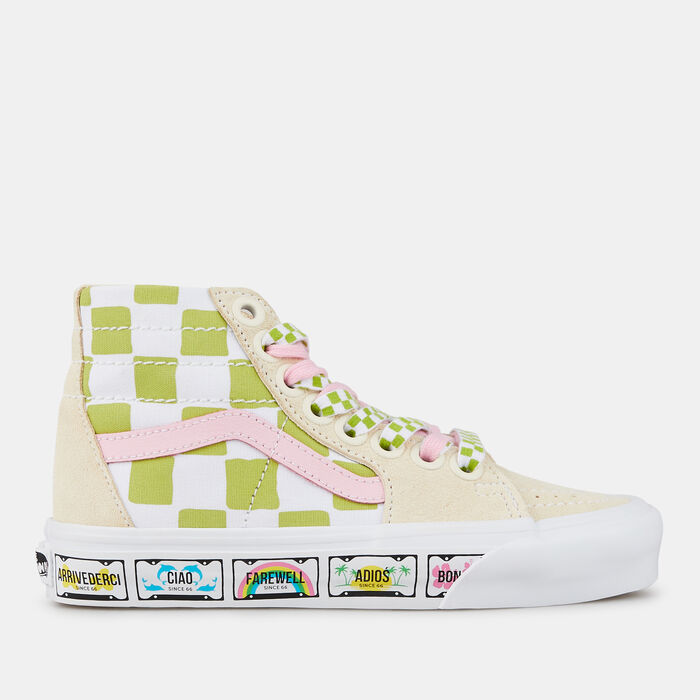 Vans x EM On Holiday UA SK8-Hi Tapered Unisex Shoe Green Vans x EM On Holiday UA SK8-Hi Tapered Unisex Shoe Green image number 0