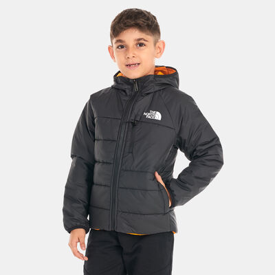 The North Face Kids' Reversible Perrito Hooded Jacket Black The North Face Kids' Reversible Perrito Hooded Jacket Black