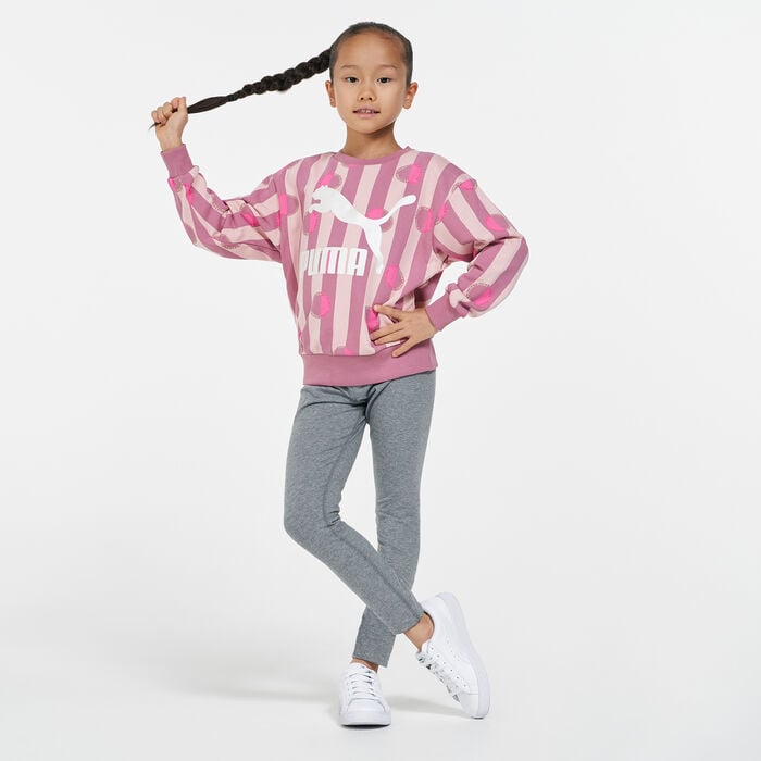 PUMA Kids' Classics Candy T-Shirt Pink PUMA Kids' Classics Candy T-Shirt Pink image number 2