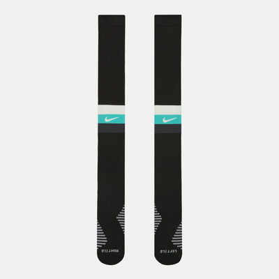 Nike Liverpool FC Strike Home/Away Football Over-The-Calf Socks Green