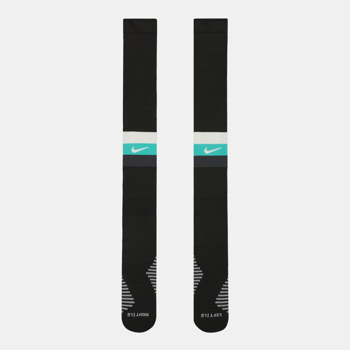 Nike Liverpool FC Strike Home/Away Football Over-The-Calf Socks Green image number 1