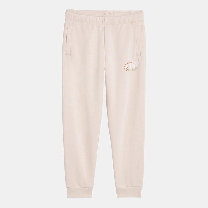 PUMA Kids' Essential+ Sweatpants Pink PUMA Kids' Essential+ Sweatpants Pink image number 0