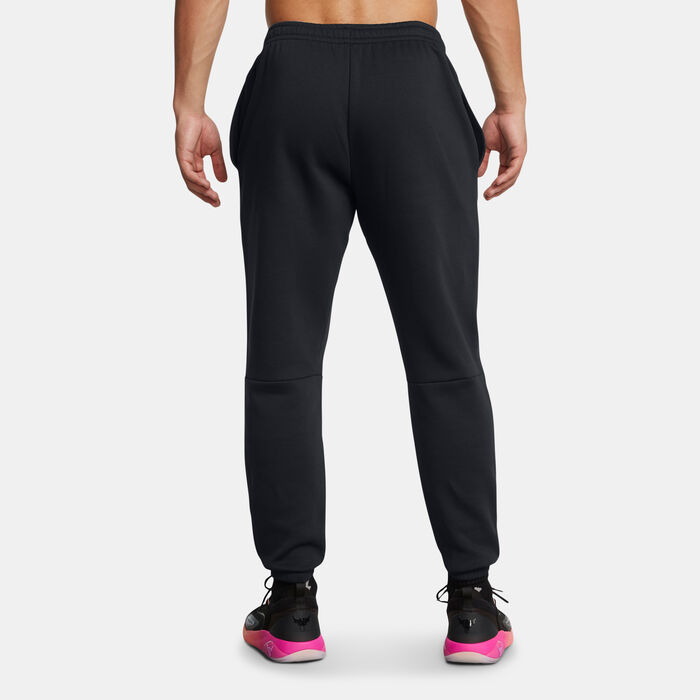 Under Armour Men's Project Rock Icon Fleece Training Pants Black image number 1