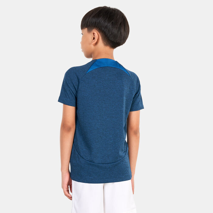 Nike Kids' Dri-FIT Academy Football Top Blue Nike Kids' Dri-FIT Academy Football Top Blue image number 1