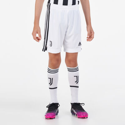 adidas Kids' Juventus Home Stadium Shorts - 2021/22 White