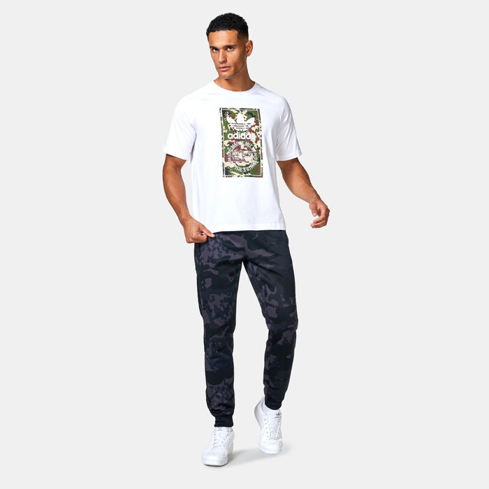 adidas Originals Men's Camo Tongue T-Shirt White image number 2