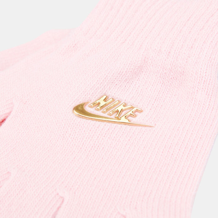 Nike Kids' Futura Beanie And Gloves Set White Nike Kids' Futura Beanie And Gloves Set White image number 4