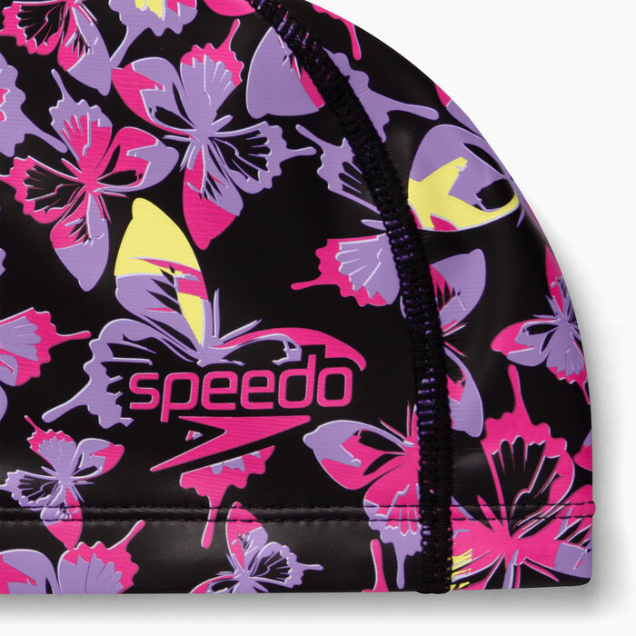 Speedo Kids' Printed Pace Swimming Cap Multi Speedo Kids' Printed Pace Swimming Cap Multi image number 2