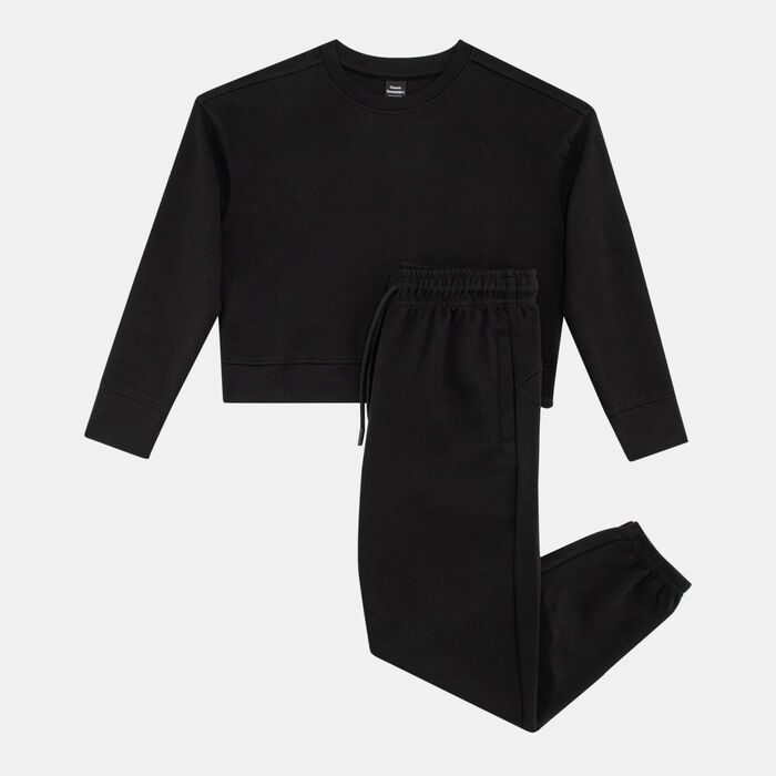 Sun and Sand Sports Kids' Hoodie and Sweatpants Set Black Sun and Sand Sports Kids' Hoodie and Sweatpants Set Black image number 0