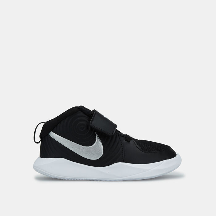Nike Kids' Team Hustle D9 Shoe (Baby and Toddler) Black Nike Kids' Team Hustle D9 Shoe (Baby and Toddler) Black image number 0
