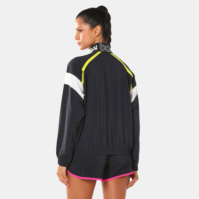 New Balance Women's Relentless Woven Jacket Black