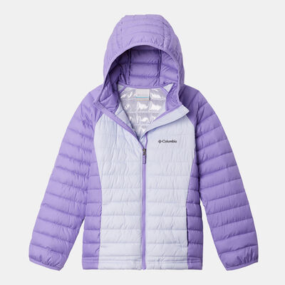 Columbia Kids' Powder Lite II Full-Zip Hoodie Blue Columbia Kids' Powder Lite II Full-Zip Hoodie Blue
