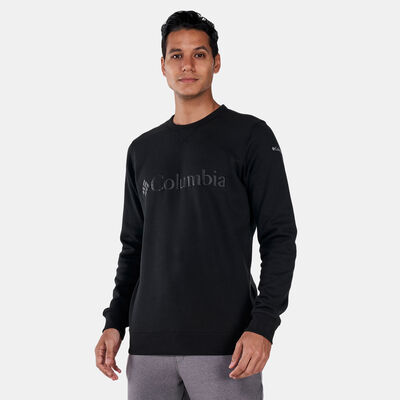 Columbia Men's Columbia™ Logo Fleece Crew Sweatshirt Black