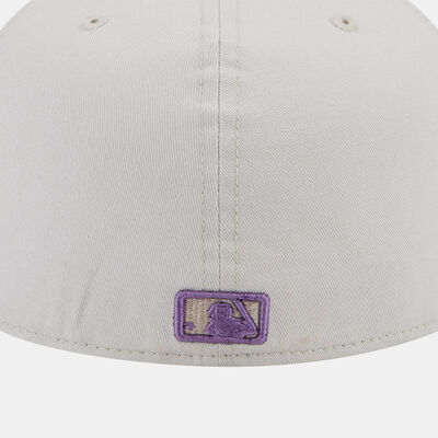 New Era Men's League Essentials 59FIFTY Los Angeles Dodgers Cap Beige New Era Men's League Essentials 59FIFTY Los Angeles Dodgers Cap Beige