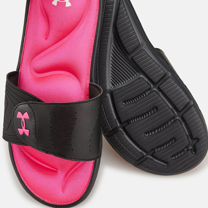 Under Armour Women's UA Ignite IX Slides Black image number 2
