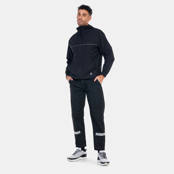 Timberland Men's Windbreaker Full-Zip Jacket Black Timberland Men's Windbreaker Full-Zip Jacket Black image number 2