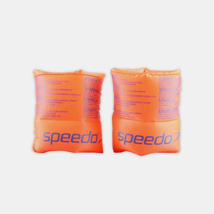 Speedo Kids' Roll Up Armbands Orange image number 0
