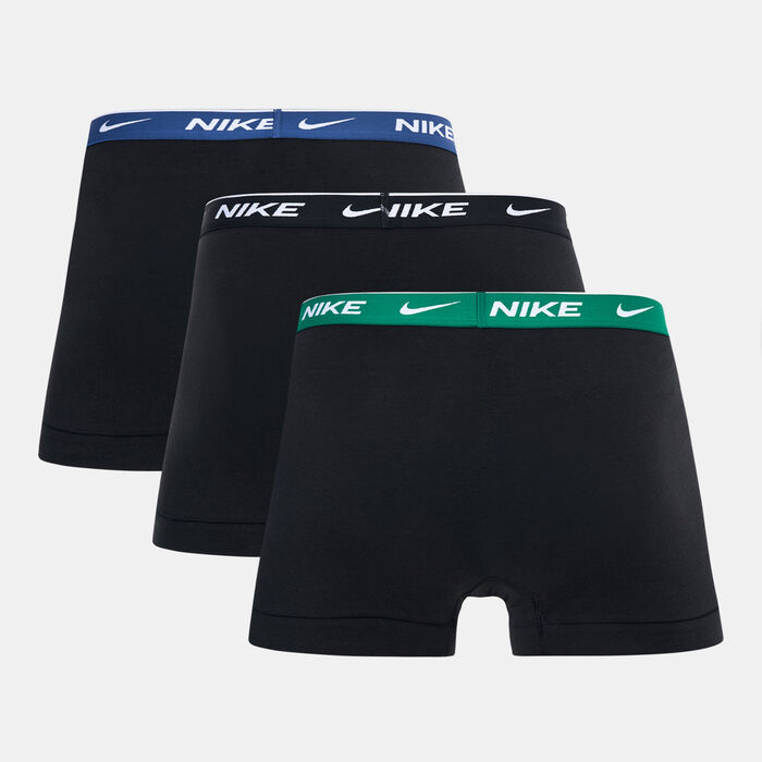 Nike Men's Trunk Briefs (3 Pack) Black Nike Men's Trunk Briefs (3 Pack) Black image number 1