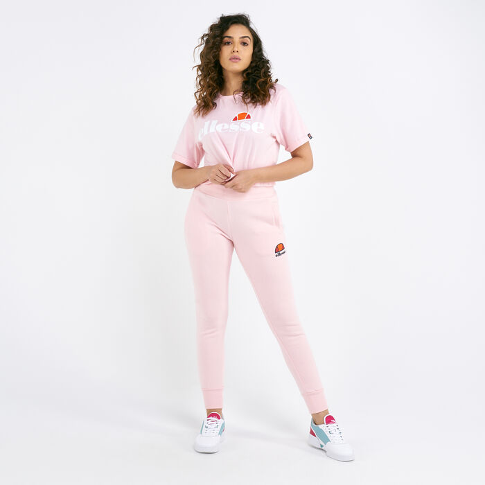 ellesse Women's Queenstown Jogging Pants Pink ellesse Women's Queenstown Jogging Pants Pink image number 2