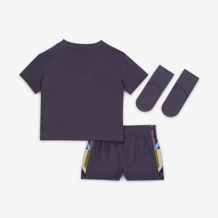 Nike Kids' England 2024/25 Stadium Away Football Replica 3-Piece Kit Grey Nike Kids' England 2024/25 Stadium Away Football Replica 3-Piece Kit Grey image number 1