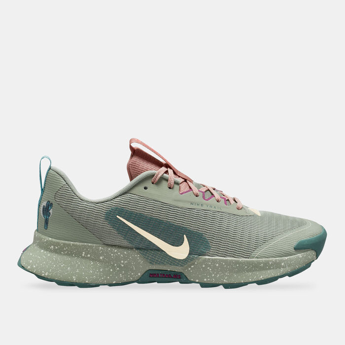 Nike Men's Juniper Trail 3 Running Shoes Green Nike Men's Juniper Trail 3 Running Shoes Green image number 0