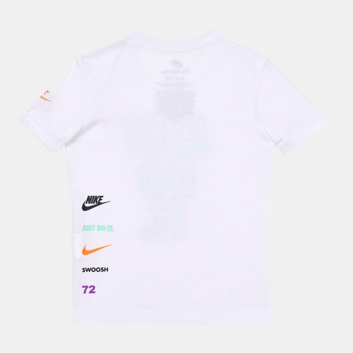Nike Kids' Just Do It Illuminate T-Shirt White Nike Kids' Just Do It Illuminate T-Shirt White image number 1
