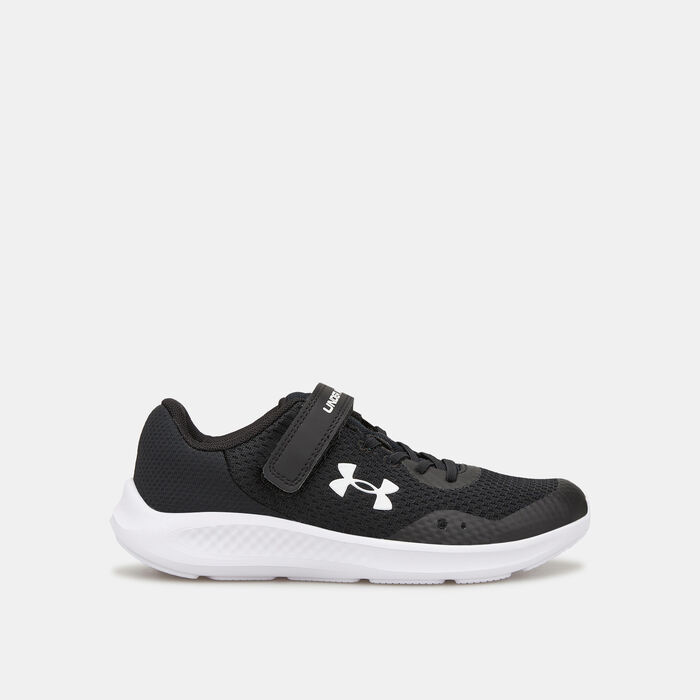 Under Armour Kids' Pursuit 3 AC Running Shoe Black Under Armour Kids' Pursuit 3 AC Running Shoe Black image number 0