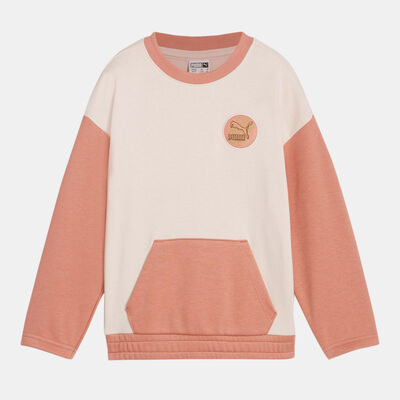 PUMA Kids' Classics FC Sweatshirt Pink