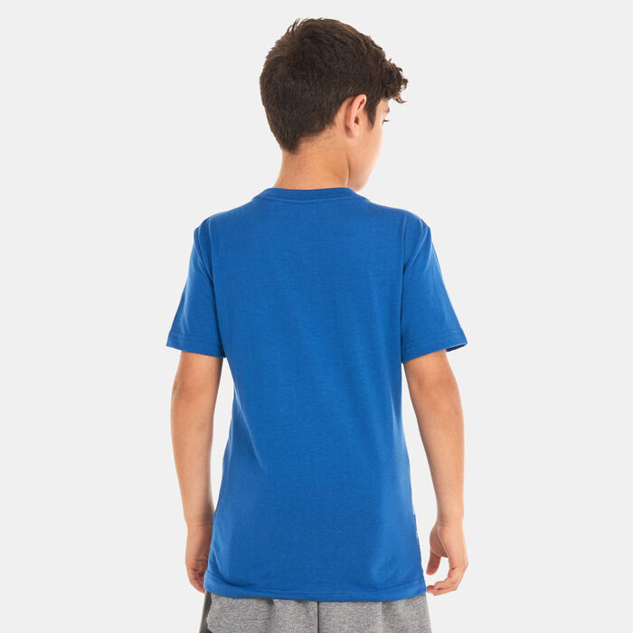 Jordan Kids' Flight Essentials Jumpman T-Shirt Blue Jordan Kids' Flight Essentials Jumpman T-Shirt Blue image number 1