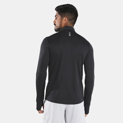 Under Armour Men's Speed Stride Shock Half Zip Sweatshirt Black Under Armour Men's Speed Stride Shock Half Zip Sweatshirt Black
