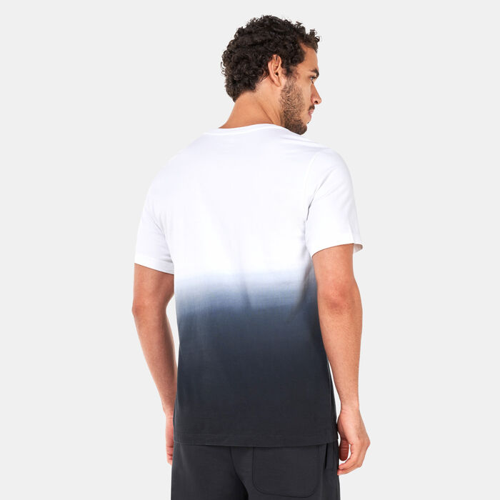 Nike Men's Sportswear Essentials+ Dip-Dyed T-Shirt White Nike Men's Sportswear Essentials+ Dip-Dyed T-Shirt White image number 1