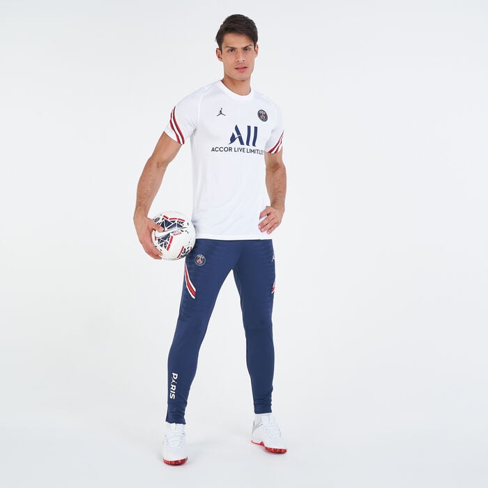 Nike Men's Paris Saint-Germain Dri-FIT Strike T-Shirt White Nike Men's Paris Saint-Germain Dri-FIT Strike T-Shirt White image number 2