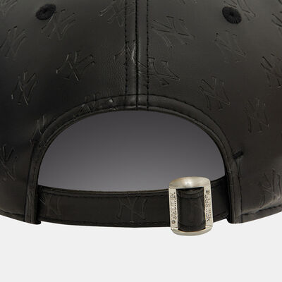 New Era Men's MLB New York Yankees Monogram 9FORTY Cap Black