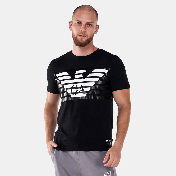 EA7 Emporio Armani Men's Train Graphic Series T-Shirt Black EA7 Emporio Armani Men's Train Graphic Series T-Shirt Black image number 0