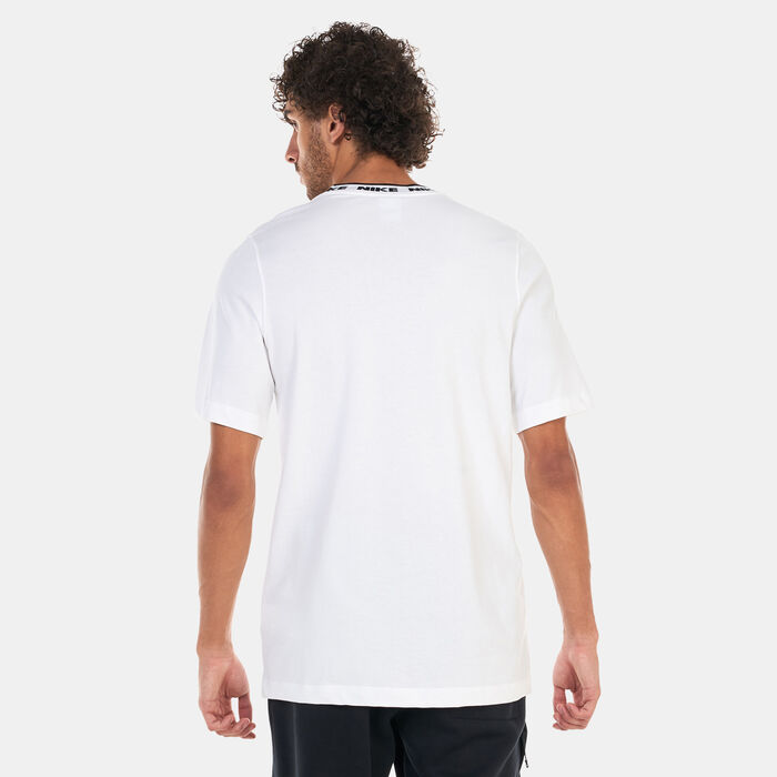 Nike Men's Club HBR T-Shirt White Nike Men's Club HBR T-Shirt White image number 1