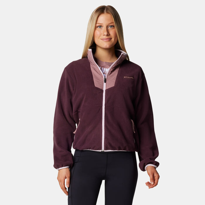 Columbia Women's Sequoia Grove Full-Zip Jacket Purple Columbia Women's Sequoia Grove Full-Zip Jacket Purple image number 0