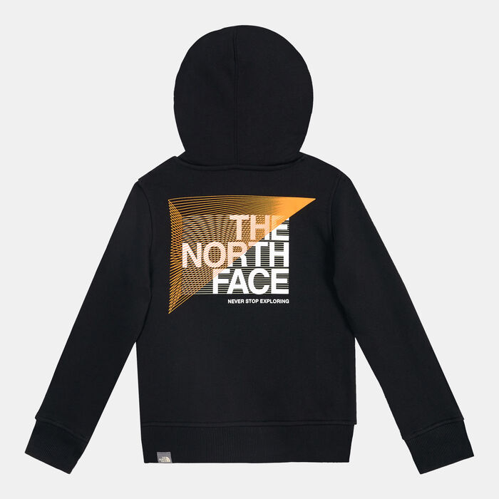 The North Face Kids' Graphic Pullover Hoodie Black The North Face Kids' Graphic Pullover Hoodie Black image number 1