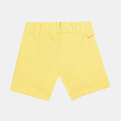 Nike Kids' Sportswear French Terry Shorts yellow