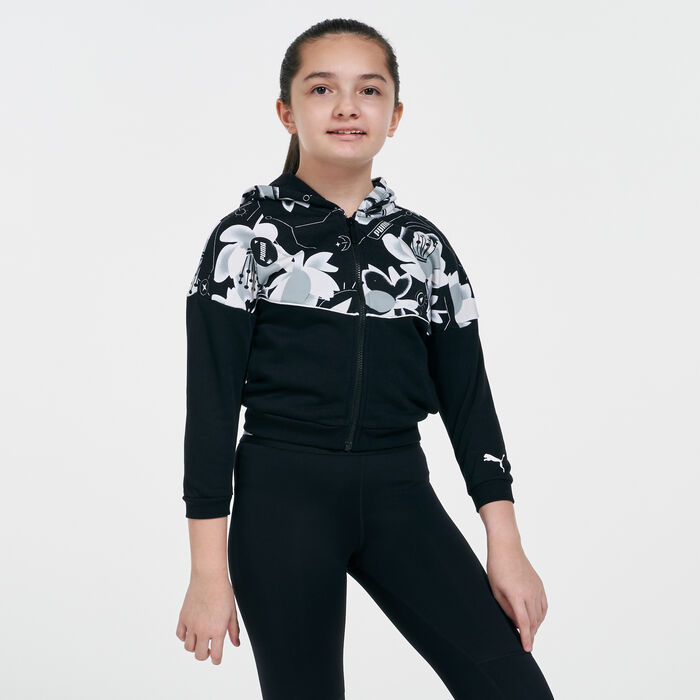 PUMA Kids' Alpha Track Jacket Black image number 0