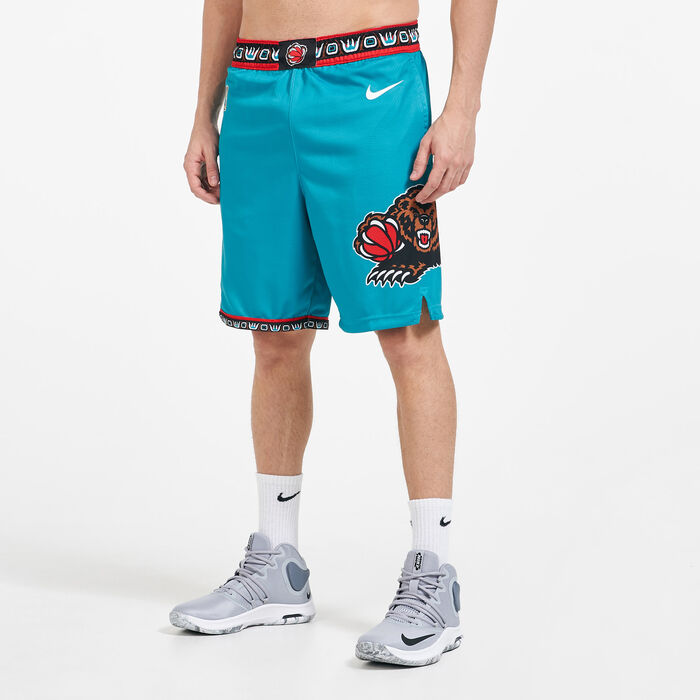 Nike Men's NBA Memphis Grizzlies Classic Edition Swingman Shorts Green Nike Men's NBA Memphis Grizzlies Classic Edition Swingman Shorts Green image number 0