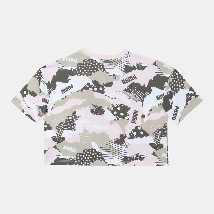 PUMA Kids' Alpha T-Shirt Grey PUMA Kids' Alpha T-Shirt Grey image number 1