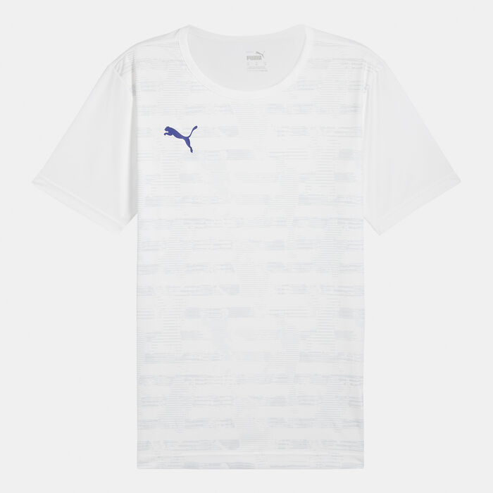 PUMA Men's individualRISE Graphic Football Jersey White PUMA Men's individualRISE Graphic Football Jersey White image number 0
