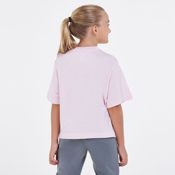 Nike Kids' Sportswear Boxy T-Shirt Pink Nike Kids' Sportswear Boxy T-Shirt Pink image number 1